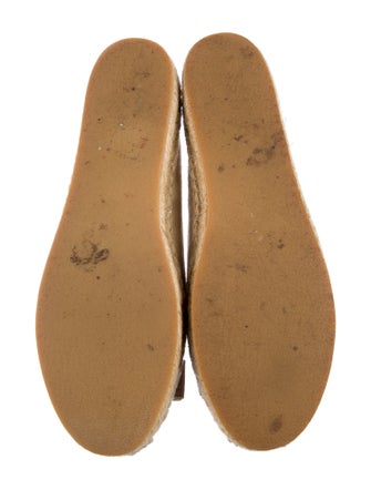 Salvatore Ferragamo Canvas Bow Accents Espadrilles