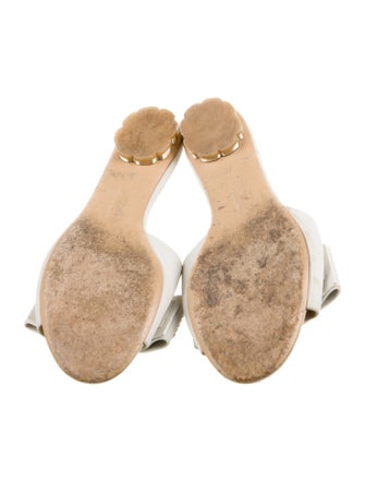 Salvatore Ferragamo Leather Slides