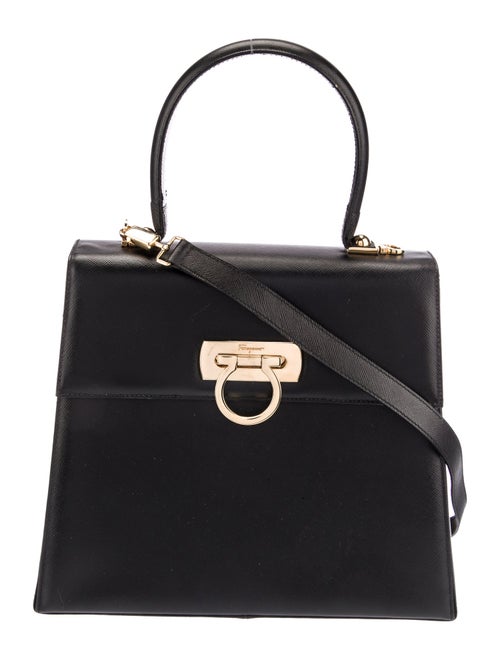 Salvatore Ferragamo Gancini Top Handle Bag