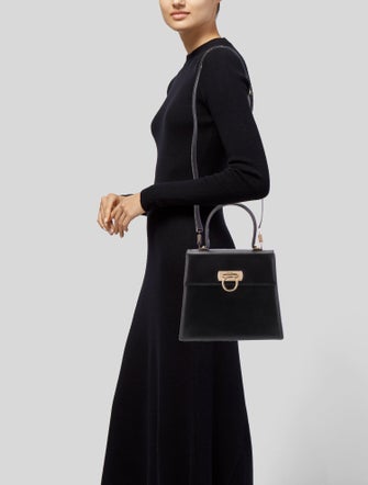 Salvatore Ferragamo Gancini Top Handle Bag