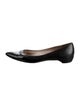 Salvatore Ferragamo Patent Leather Ballet Flats