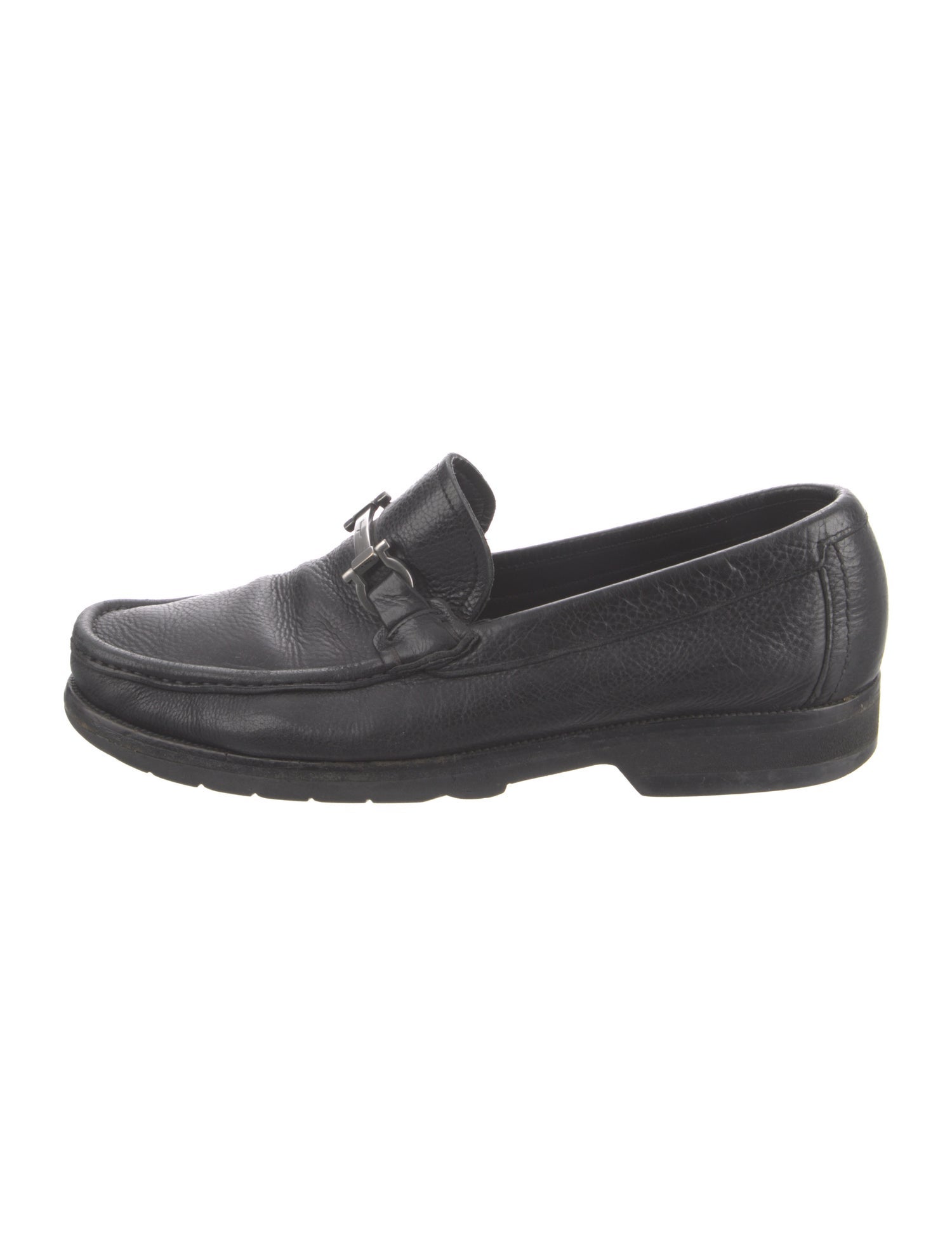 Salvatore Ferragamo Leather Dress Loafers
