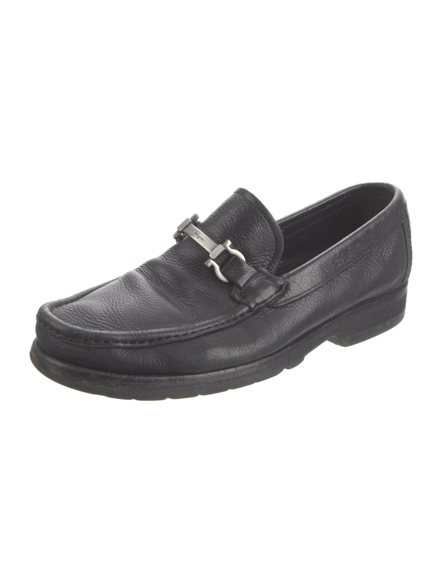 Salvatore Ferragamo Leather Dress Loafers