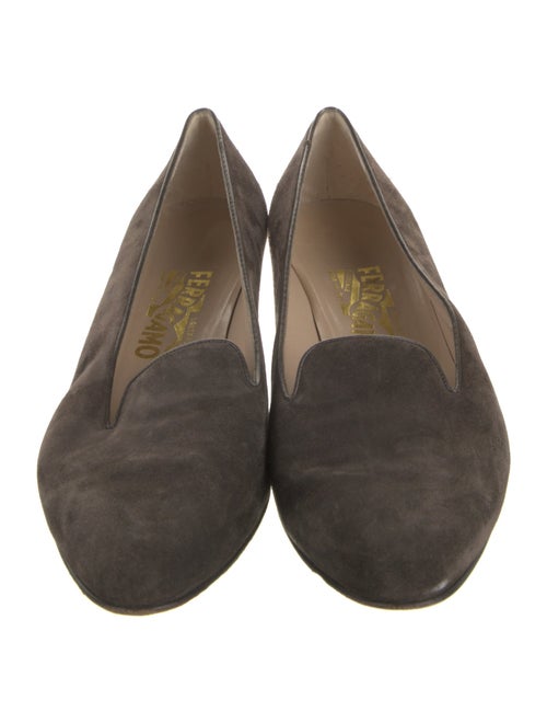 Salvatore Ferragamo Suede Loafers
