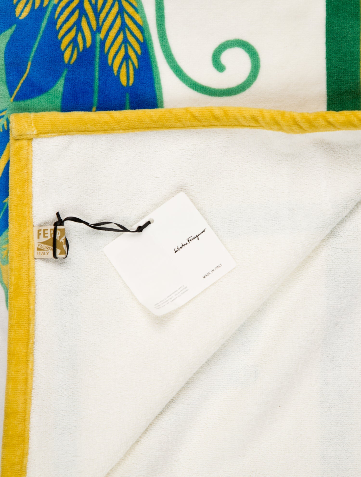 Salvatore Ferragamo Butterfly Beach Towel