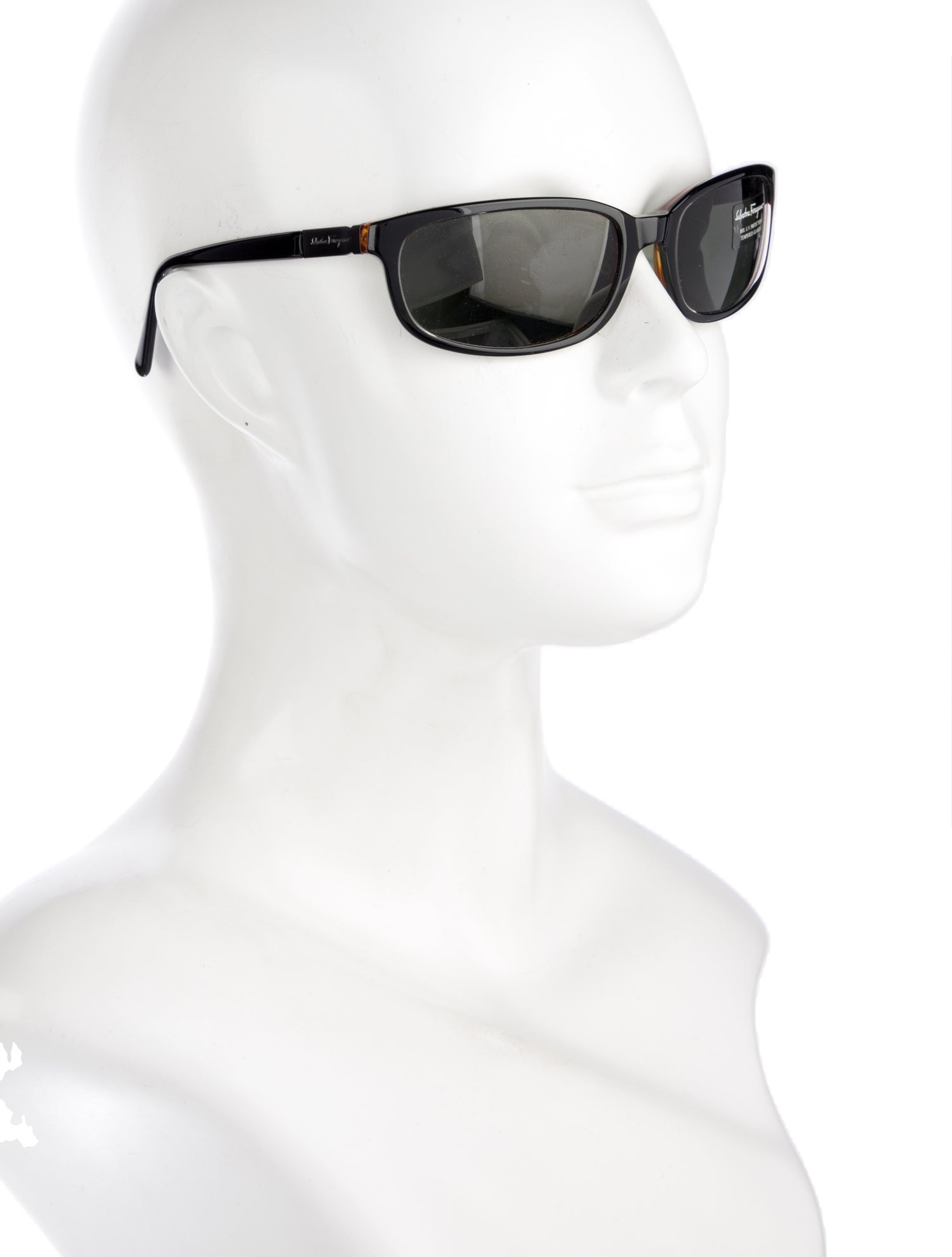 Salvatore Ferragamo Shield Tinted Sunglasses
