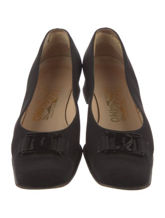 Salvatore Ferragamo Canvas Pumps