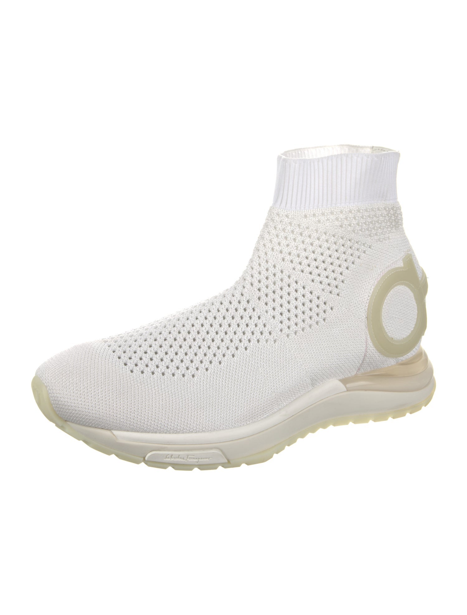 Salvatore Ferragamo Printed Sock Sneakers