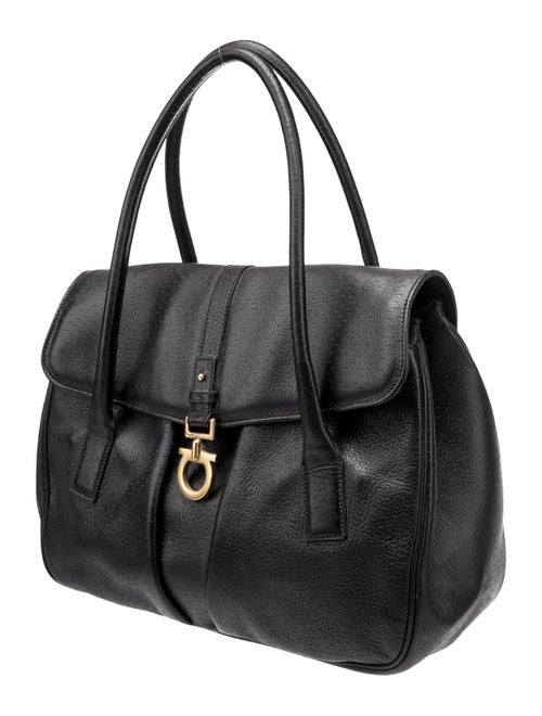 Salvatore Ferragamo Leather Top Handle Bag