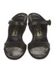 Salvatore Ferragamo Leather Slides