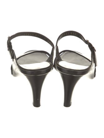 Salvatore Ferragamo Leather Slides