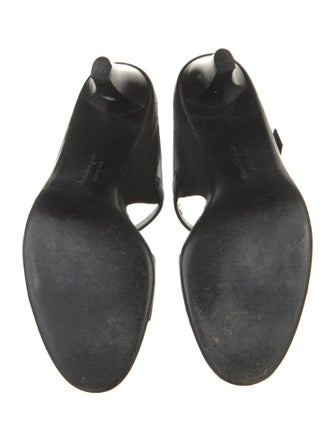 Salvatore Ferragamo Leather Slides