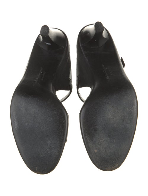 Salvatore Ferragamo Leather Slides