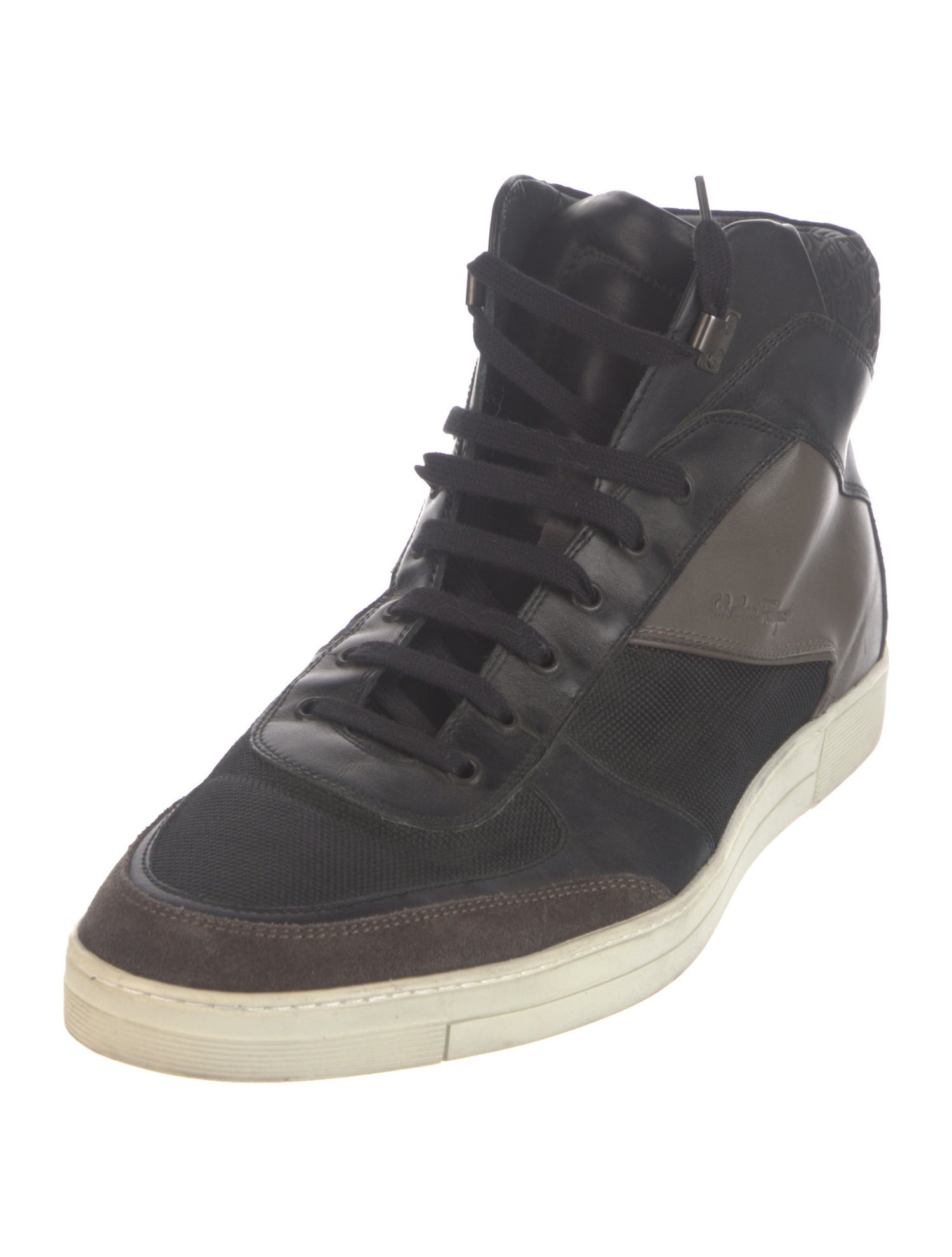 Salvatore Ferragamo Leather Sneakers
