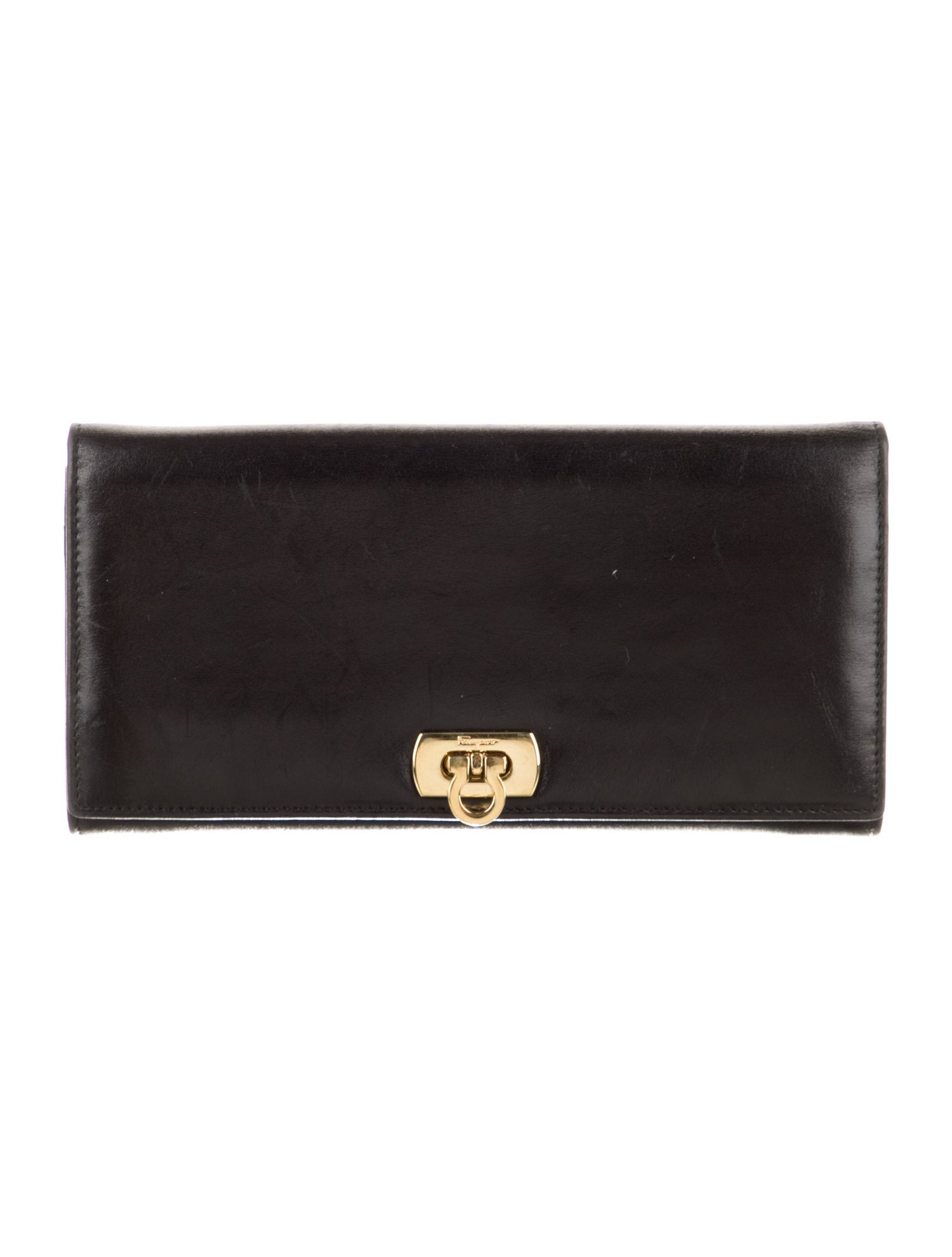Salvatore Ferragamo Leather Continental Wallet