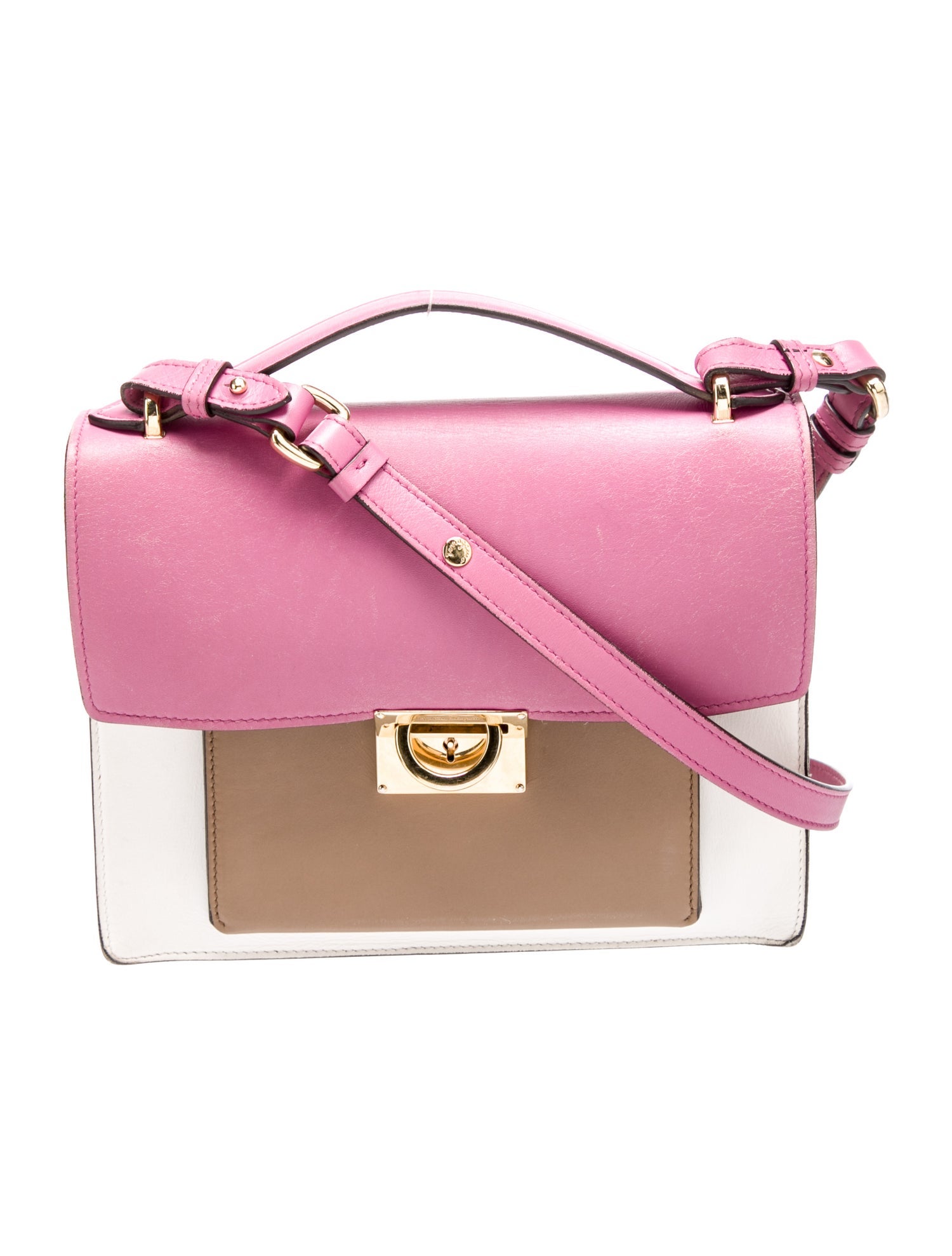 Salvatore Ferragamo Leather Shoulder Bag