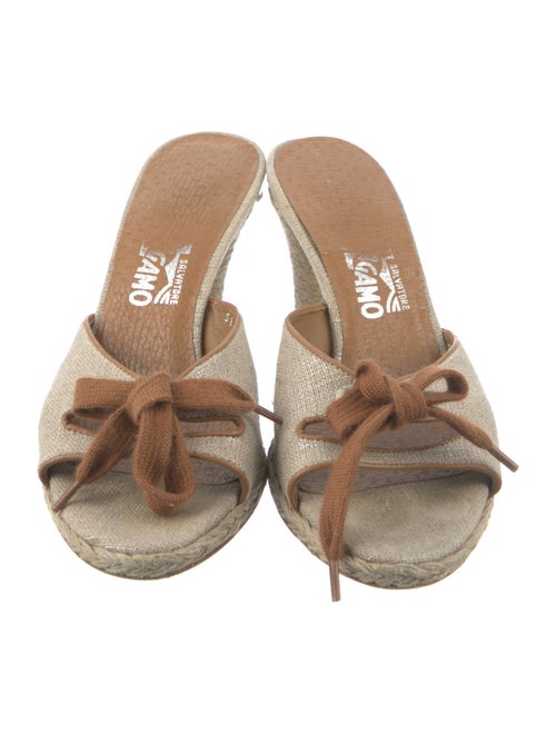 Salvatore Ferragamo Canvas Slides