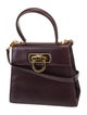 Salvatore Ferragamo Leather Top Handle Bag