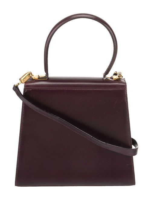Salvatore Ferragamo Leather Top Handle Bag