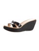 Salvatore Ferragamo Patent Leather Slides