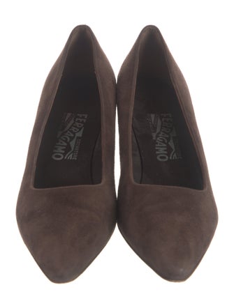Salvatore Ferragamo Suede Pumps