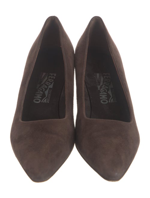 Salvatore Ferragamo Suede Pumps