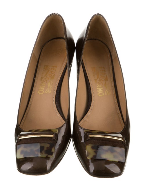 Salvatore Ferragamo Patent Leather Pumps