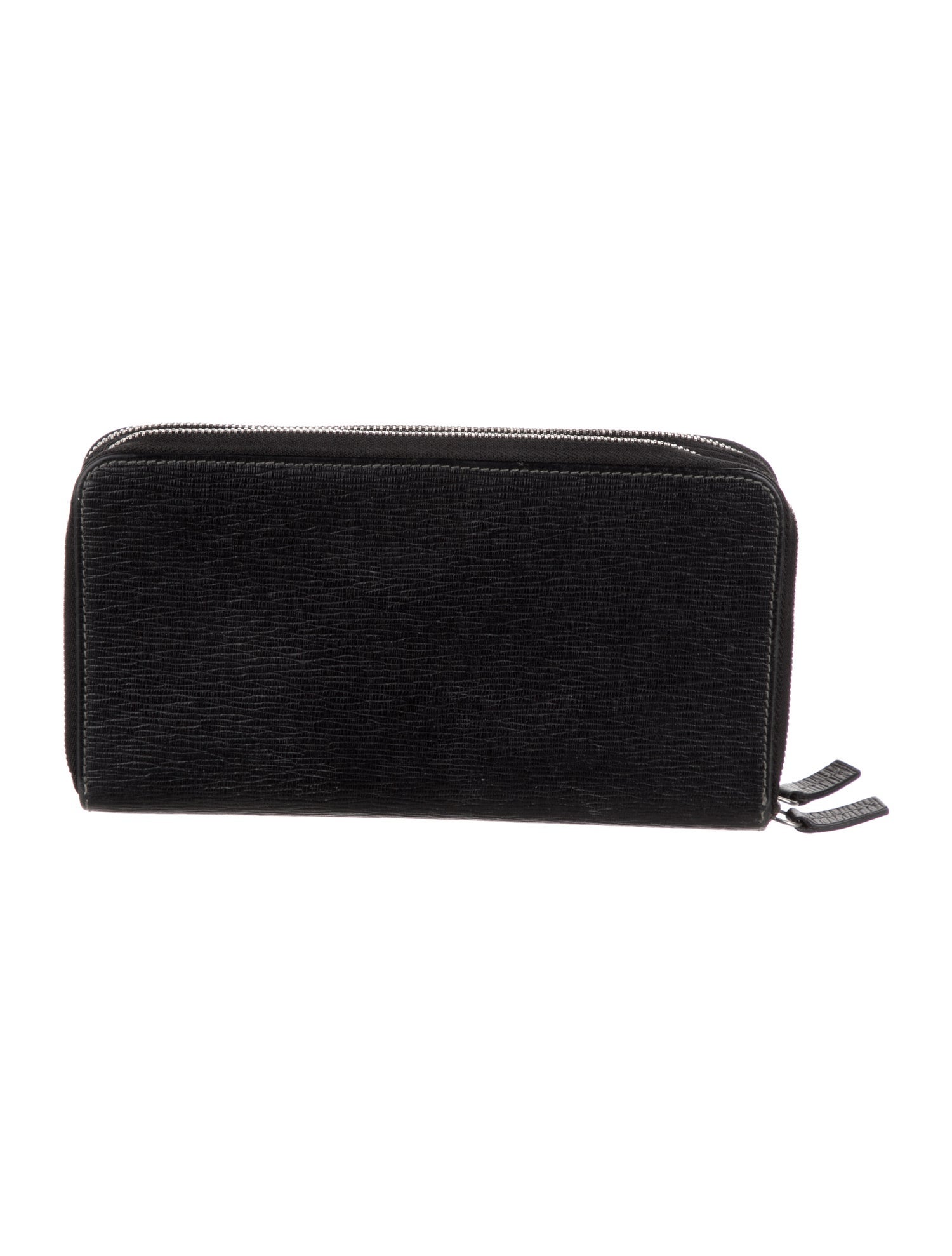 Salvatore Ferragamo Leather Printed Continental Wallet