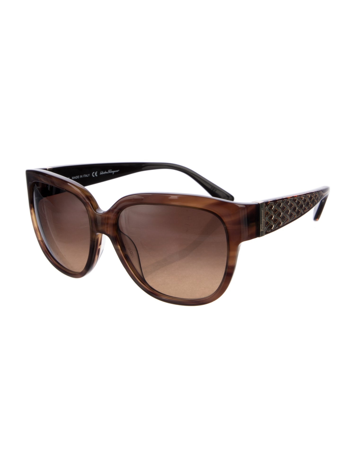 Salvatore Ferragamo Oversize Gradient Sunglasses