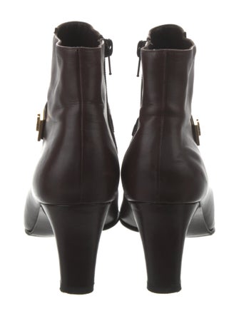 Salvatore Ferragamo Leather Boots