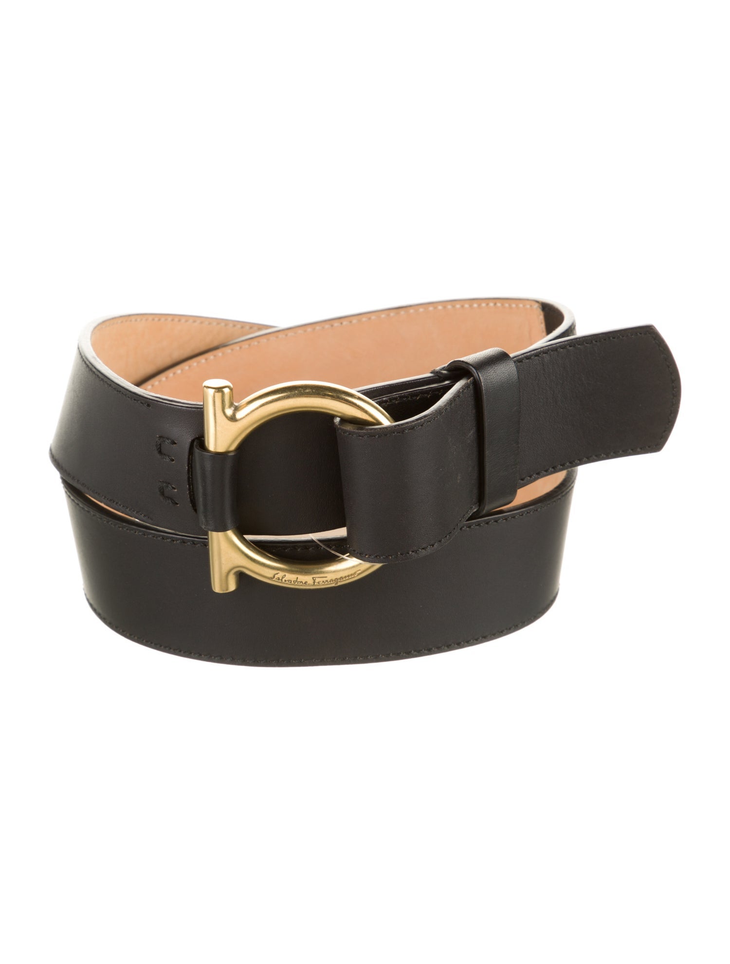 Salvatore Ferragamo Leather Waist Belt