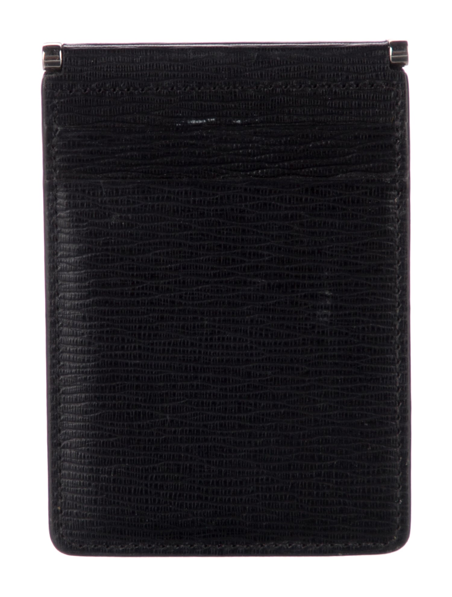 Salvatore Ferragamo Gancini Logo Leather Wallet