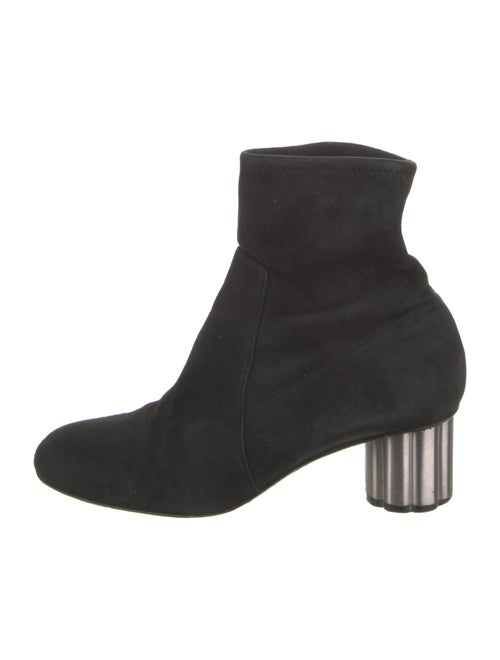 Salvatore Ferragamo Suede Sock Boots