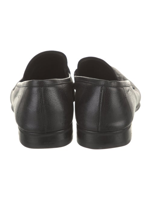 Salvatore Ferragamo Leather Monk Straps