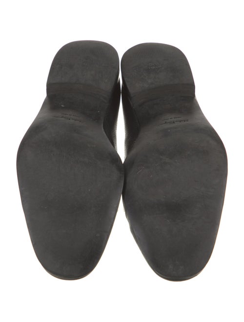 Salvatore Ferragamo Leather Monk Straps