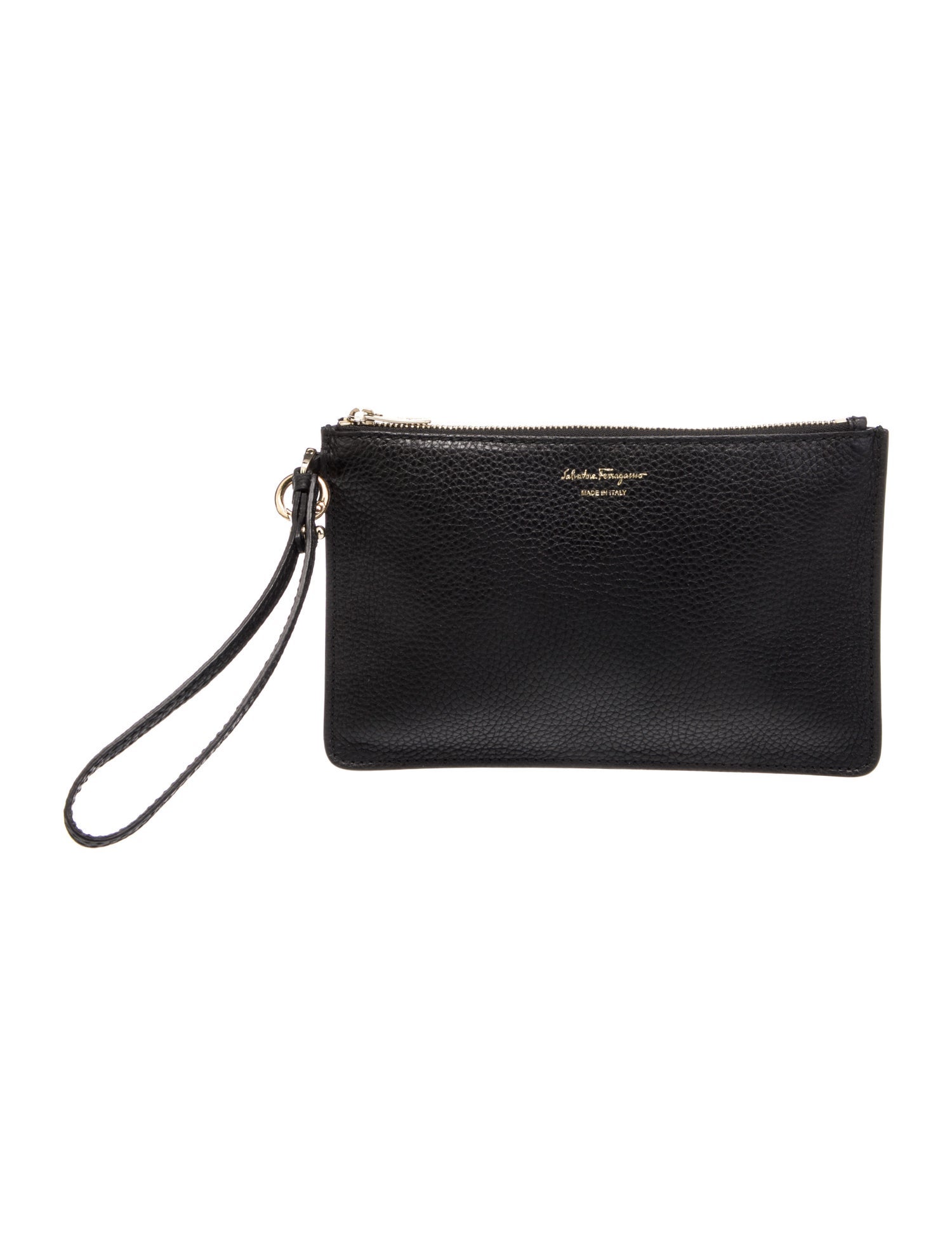Salvatore Ferragamo Leather Clutch
