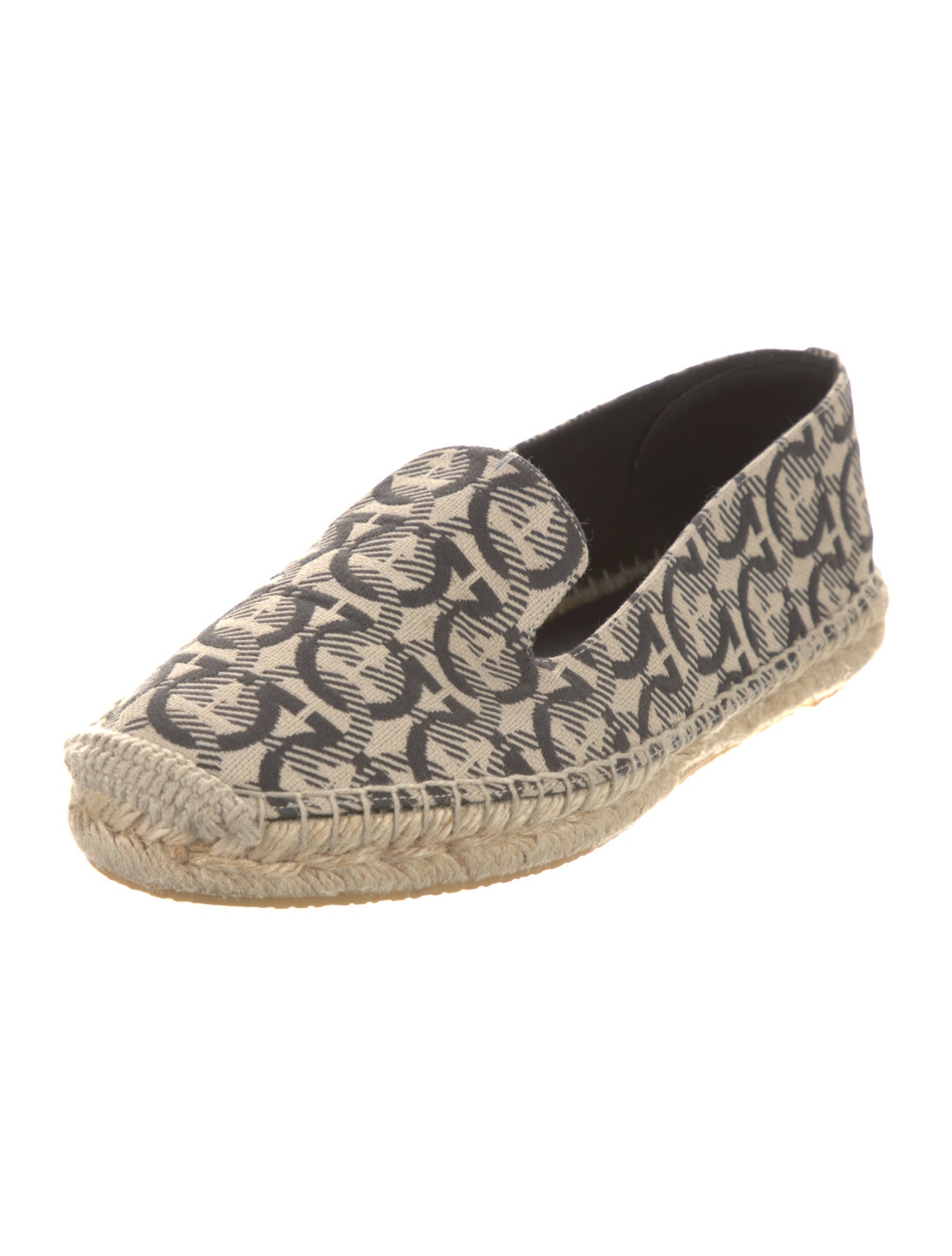 Salvatore Ferragamo Canvas Printed Espadrilles