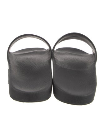 Salvatore Ferragamo Rubber Printed Slides