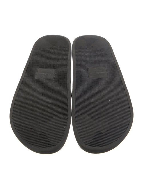 Salvatore Ferragamo Rubber Printed Slides