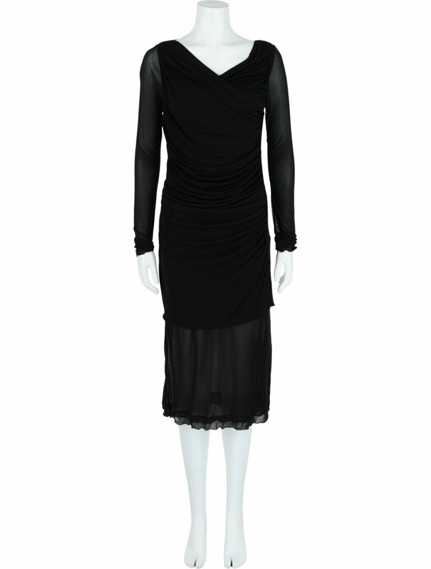 Salvatore Ferragamo Solid Dress w/ Tags