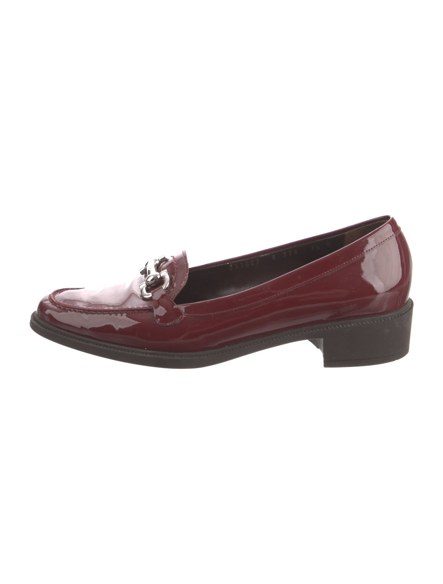 Salvatore Ferragamo Patent Leather Loafers