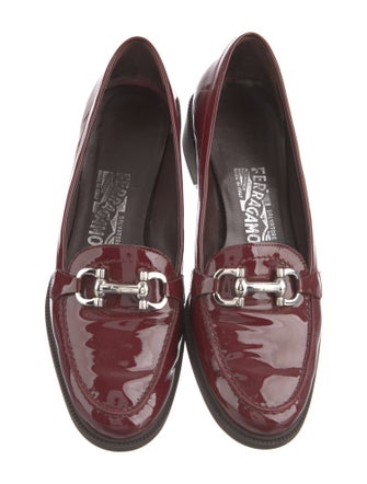 Salvatore Ferragamo Patent Leather Loafers