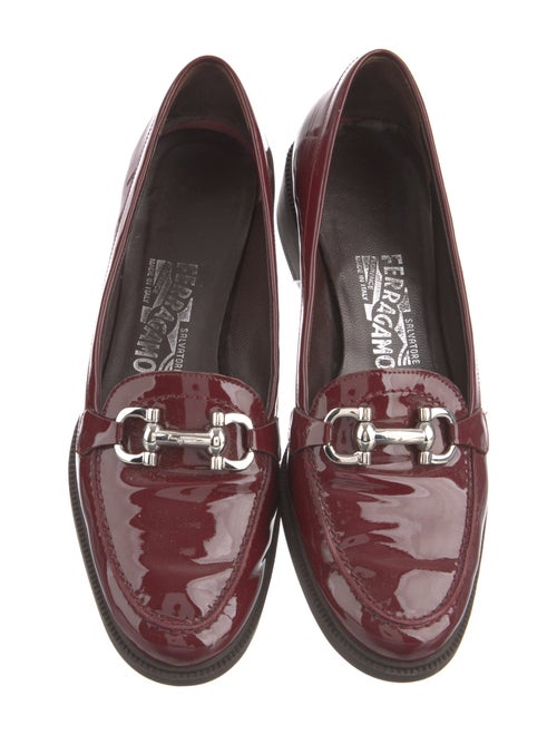 Salvatore Ferragamo Patent Leather Loafers