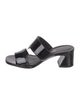 Salvatore Ferragamo Patent Leather Slides
