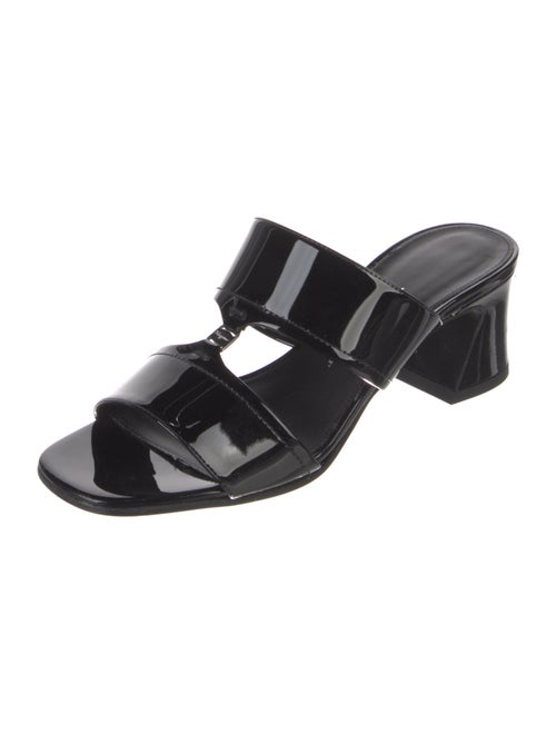 Salvatore Ferragamo Patent Leather Slides