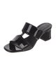 Salvatore Ferragamo Patent Leather Slides