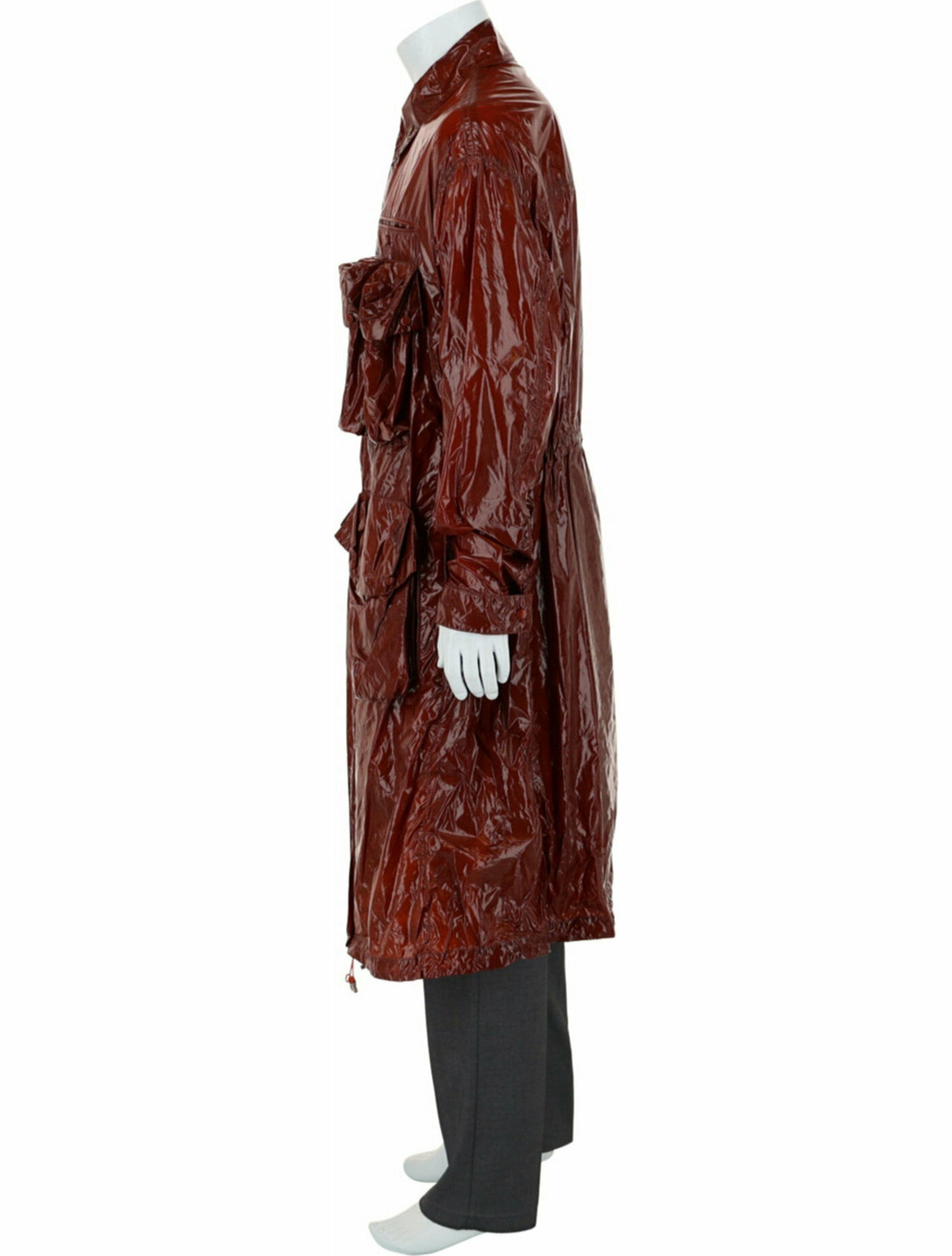 Salvatore Ferragamo Jacket Orange Long Sleeve with Collar