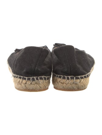 Salvatore Ferragamo Vara Bow Accent Canvas Espadrilles