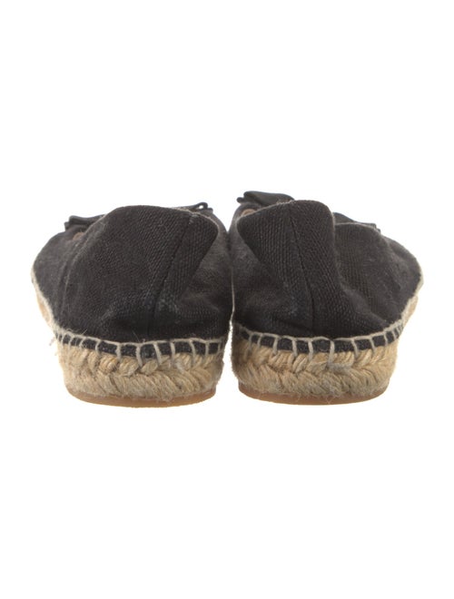 Salvatore Ferragamo Vara Bow Accent Canvas Espadrilles