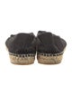 Salvatore Ferragamo Vara Bow Accent Canvas Espadrilles
